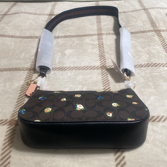 NWT Coach Signature Vintage Brown Black - Picture 5 of 7